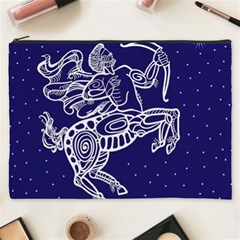 Sagitarius Zodiac Star Cosmetic Bag (xxxl) 