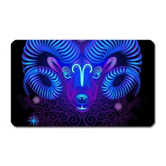 Sign Aries Zodiac Magnet (rectangular) by Mariart