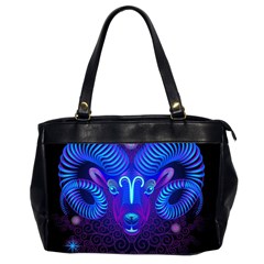 Sign Aries Zodiac Office Handbags (2 Sides)  by Mariart