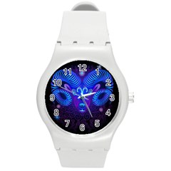 Sign Aries Zodiac Round Plastic Sport Watch (m) by Mariart