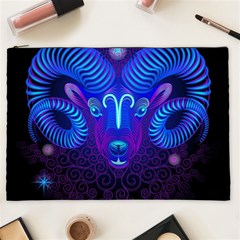 Sign Aries Zodiac Cosmetic Bag (xxl) 