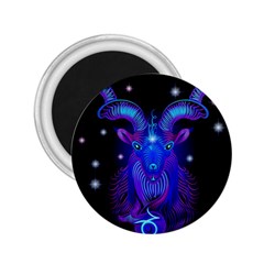 Sign Capricorn Zodiac 2 25  Magnets by Mariart