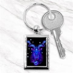 Sign Capricorn Zodiac Key Chains (rectangle)  by Mariart