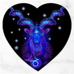 Sign Capricorn Zodiac Jigsaw Puzzle (Heart) Front