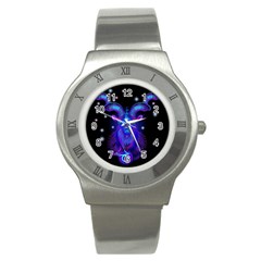 Sign Capricorn Zodiac Stainless Steel Watch by Mariart