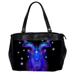 Sign Capricorn Zodiac Office Handbags (2 Sides) 