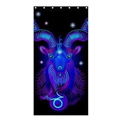 Sign Capricorn Zodiac Shower Curtain 36  X 72  (stall)  by Mariart