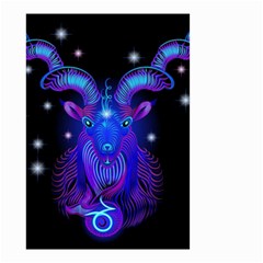 Sign Capricorn Zodiac Small Garden Flag (two Sides) by Mariart