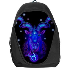 Sign Capricorn Zodiac Backpack Bag by Mariart