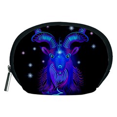 Sign Capricorn Zodiac Accessory Pouches (medium)  by Mariart