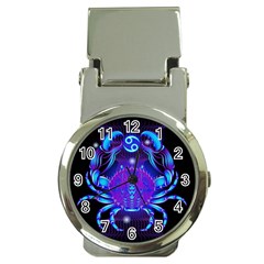 Sign Cancer Zodiac Money Clip Watches by Mariart