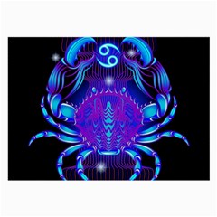 Sign Cancer Zodiac Large Glasses Cloth (2-side)