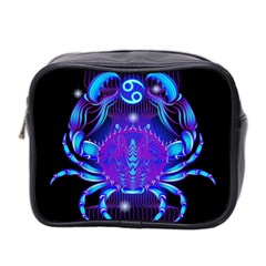 Sign Cancer Zodiac Mini Toiletries Bag 2-side by Mariart