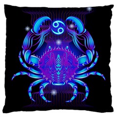 Sign Cancer Zodiac Large Cushion Case (one Side) by Mariart