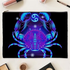 Sign Cancer Zodiac Cosmetic Bag (xxxl)  by Mariart