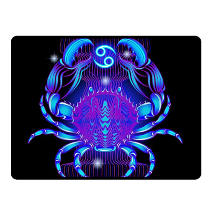 Sign Cancer Zodiac Double Sided Fleece Blanket (Small) 