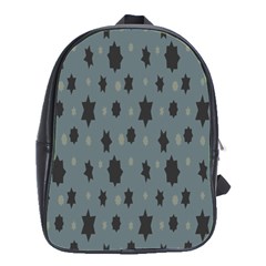 Star Space Black Grey Blue Sky School Bags(large)  by Mariart