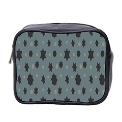 Star Space Black Grey Blue Sky Mini Toiletries Bag 2-side