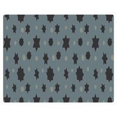 Star Space Black Grey Blue Sky Double Sided Flano Blanket (medium)  by Mariart