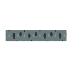 Star Space Black Grey Blue Sky Flano Scarf (mini)