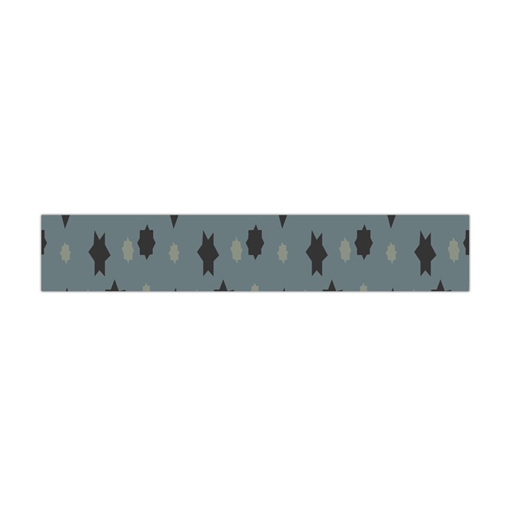 Star Space Black Grey Blue Sky Flano Scarf (Mini)