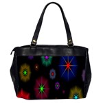 Star Space Galaxy Rainboiw Circle Wave Chevron Office Handbags (2 Sides)  Back