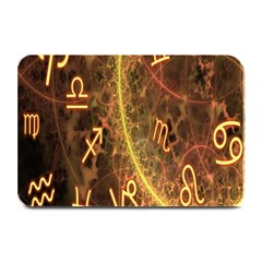 Romance Zodiac Star Space Plate Mats by Mariart