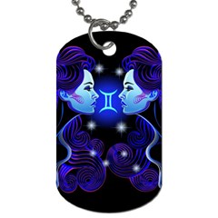 Sign Gemini Zodiac Dog Tag (two Sides)