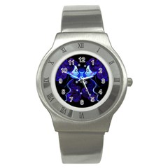 Sign Gemini Zodiac Stainless Steel Watch by Mariart