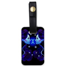 Sign Gemini Zodiac Luggage Tags (one Side)  by Mariart