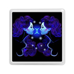 Sign Gemini Zodiac Memory Card Reader (square)  by Mariart