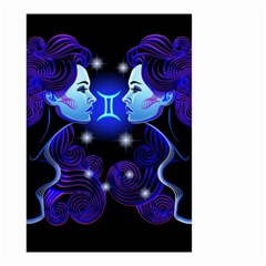 Sign Gemini Zodiac Small Garden Flag (two Sides) by Mariart