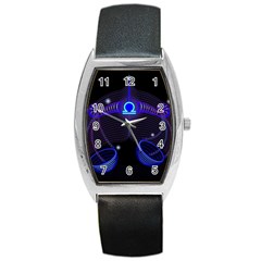 Sign Libra Zodiac Barrel Style Metal Watch