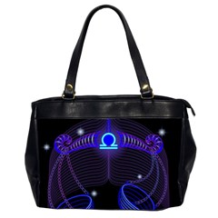 Sign Libra Zodiac Office Handbags (2 Sides) 