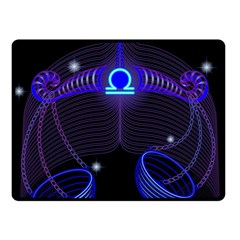 Sign Libra Zodiac Fleece Blanket (Small)