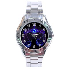 Sign Libra Zodiac Stainless Steel Analogue Watch by Mariart