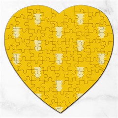 Waveform Disco Wahlin Retina White Yellow Vertical Jigsaw Puzzle (heart) by Mariart