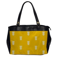 Waveform Disco Wahlin Retina White Yellow Vertical Office Handbags by Mariart