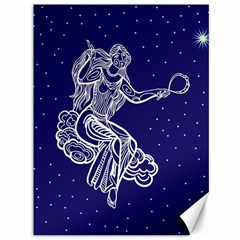 Virgo Zodiac Star Canvas 36  X 48   by Mariart