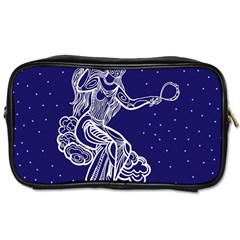 Virgo Zodiac Star Toiletries Bags 2-side by Mariart