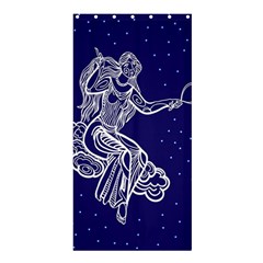 Virgo Zodiac Star Shower Curtain 36  X 72  (stall)  by Mariart