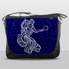 Virgo Zodiac Star Messenger Bags