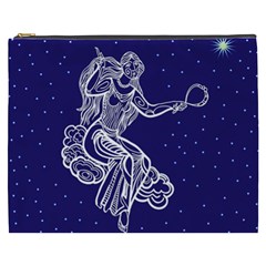 Virgo Zodiac Star Cosmetic Bag (xxxl)  by Mariart