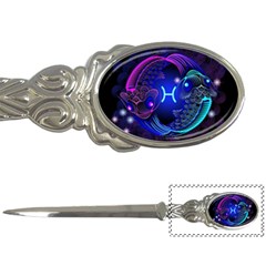 Sign Pisces Zodiac Letter Openers by Mariart