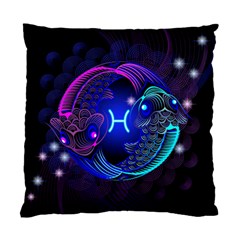 Sign Pisces Zodiac Standard Cushion Case (two Sides) by Mariart