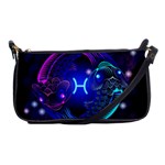 Sign Pisces Zodiac Shoulder Clutch Bags Front