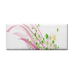 Sunflower Flower Floral Leaf Line Wave Chevron Pink Cosmetic Storage Cases by Mariart