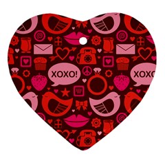 Xoxo! Ornament (heart) by Nexatart