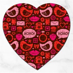 Xoxo! Jigsaw Puzzle (heart) by Nexatart