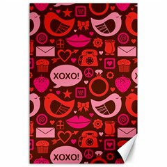 Xoxo! Canvas 24  X 36  by Nexatart